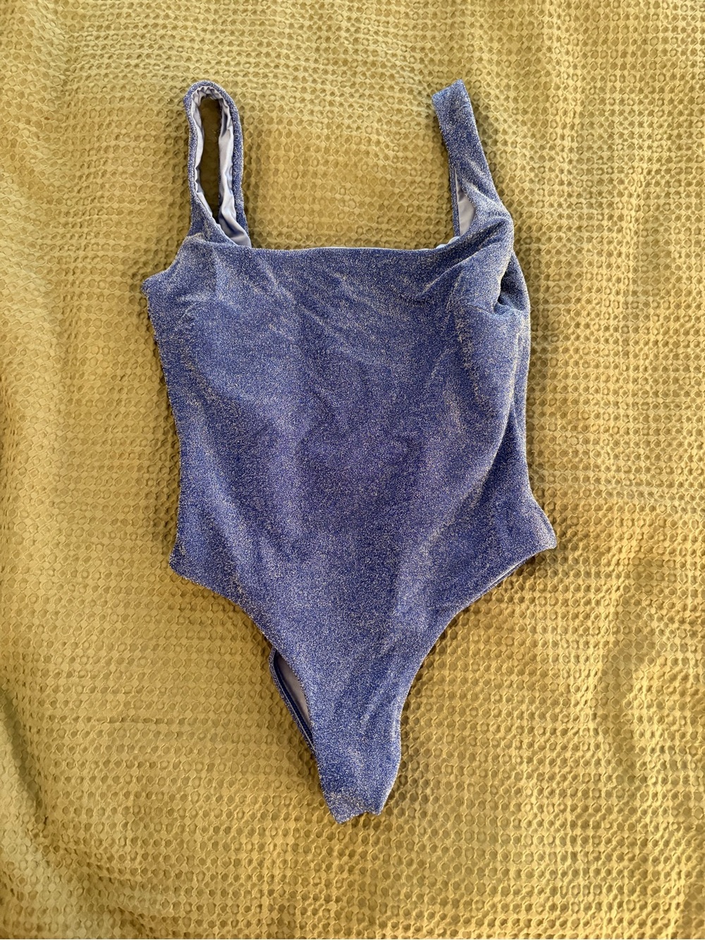 Berlook one piece glitter swim